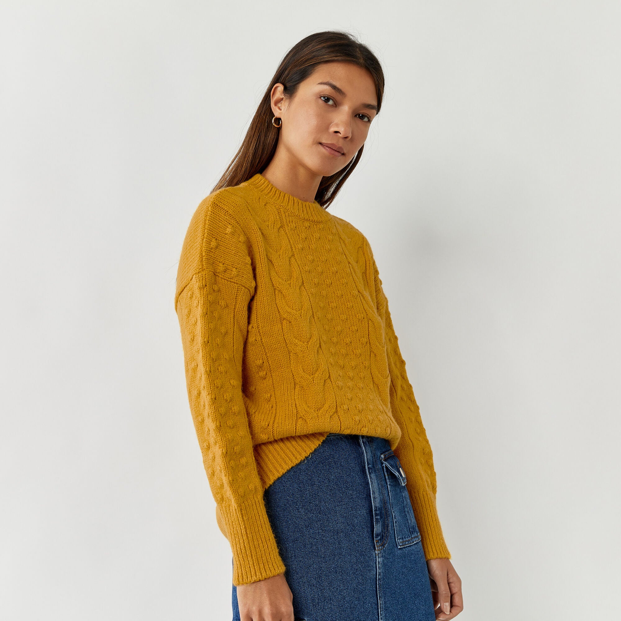 warehouse knitted jumper