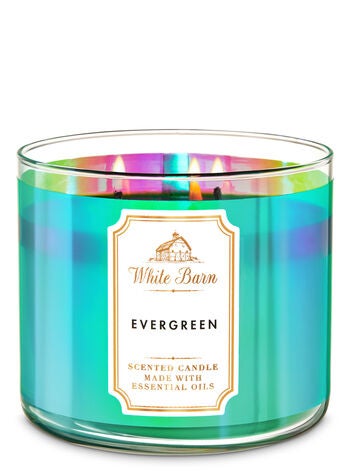 bath and body works evergreen candle