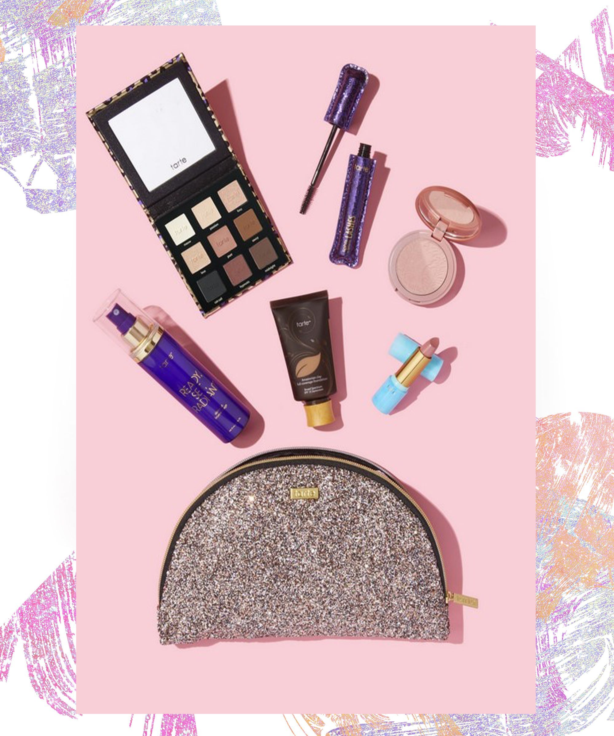 Gold-Getter Makeup Bag | Tarte™ Cosmetics