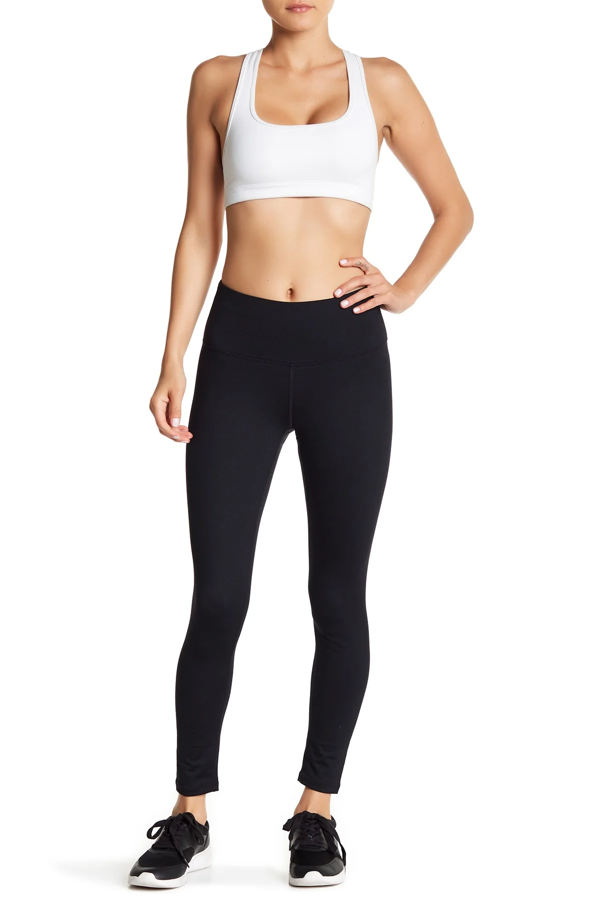 NEW Z By Zella Daily High Waisted Crop Pocket Leggings - Black - Plus Size  3X