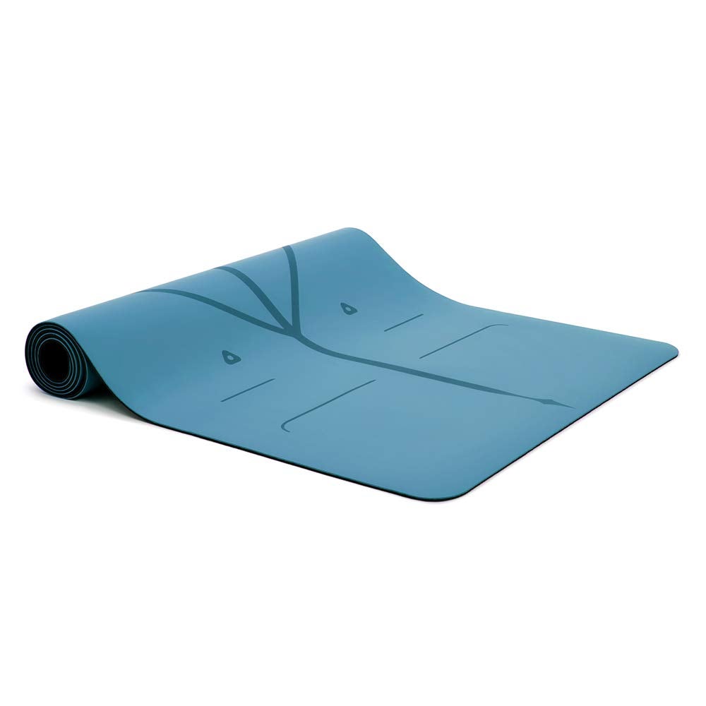 Liforme Yoga Mat - The World's Best Eco-Friendly, Non Slip Yoga Mat With  The ORIGINAL Unique Alignment Marker System. Biodegradable Mat Made With  Natural Rubber & A Warrior-like Grip - Blue: Buy