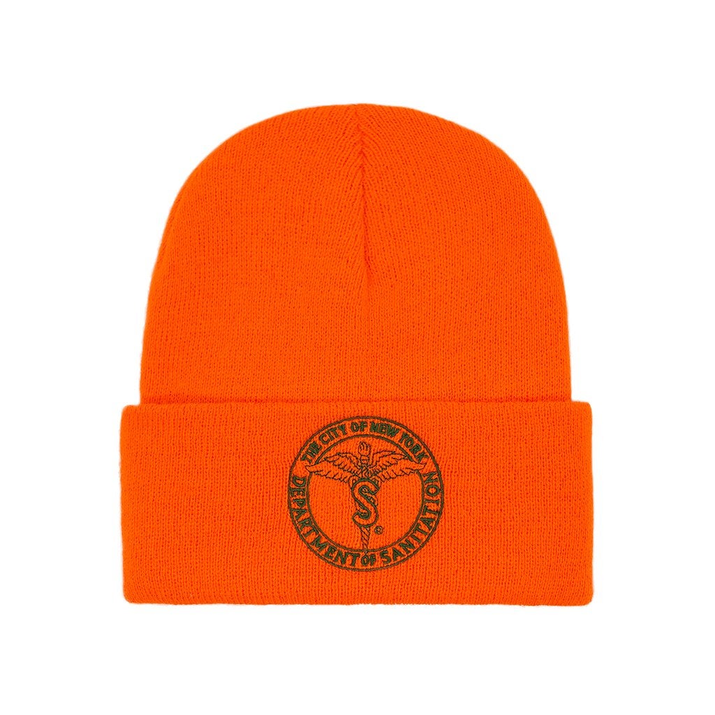 Only NY + NYC DSNY Logo Beanie