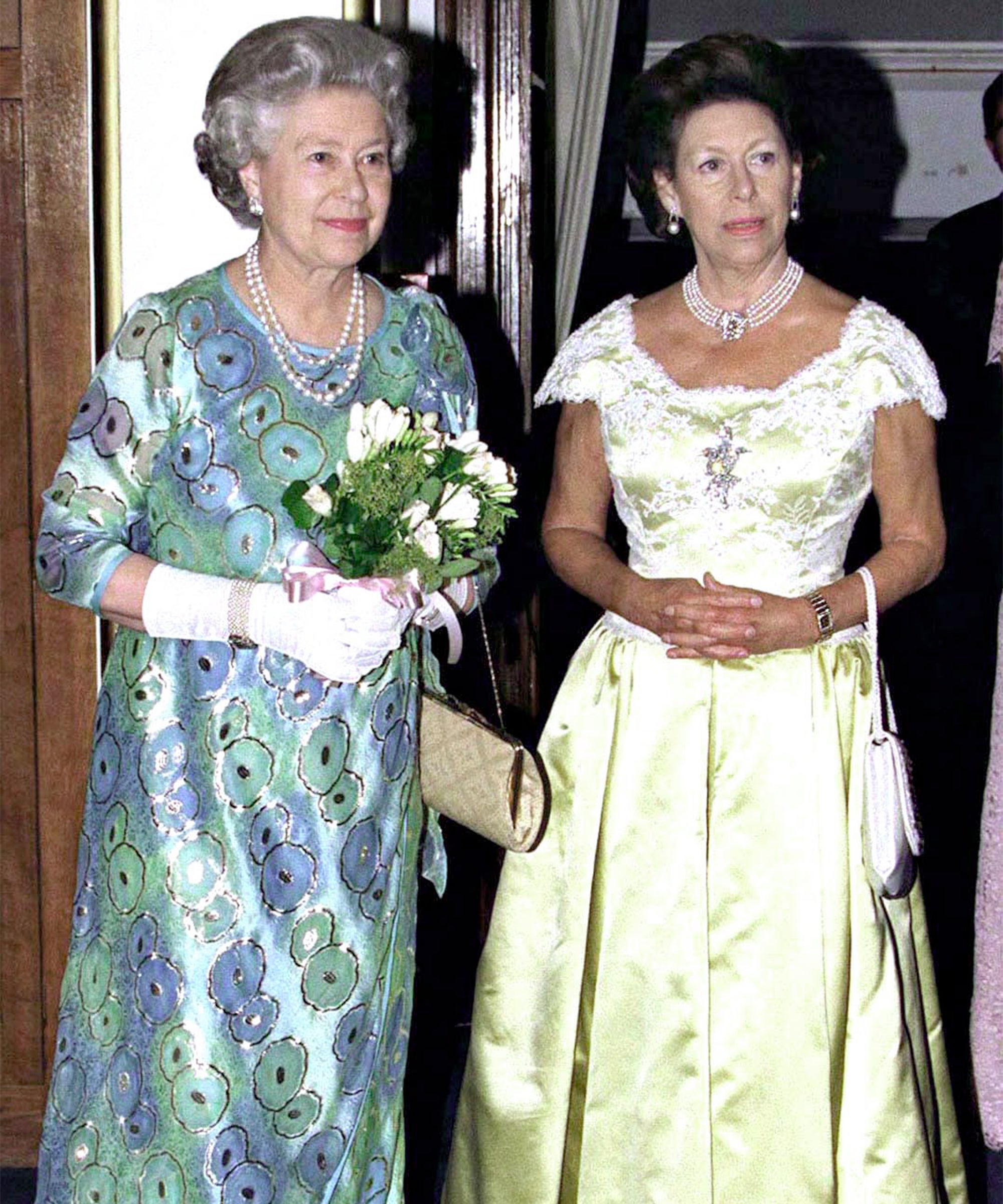 Princess Margaret And Queen Elizabeth
