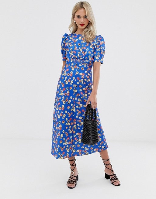 ASOS DESIGN + Midi Tea Dress