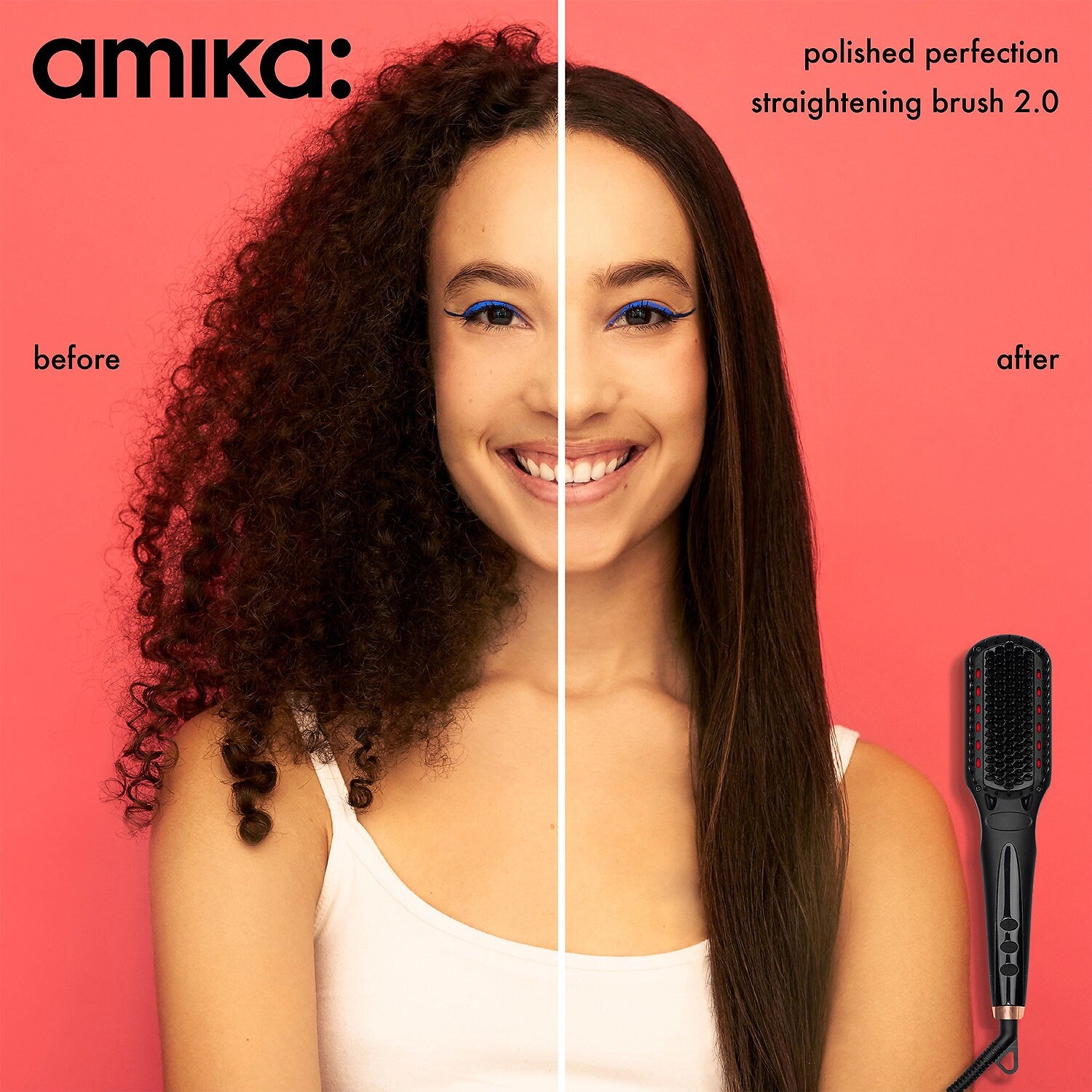 Polished perfection shop straightening brush amika