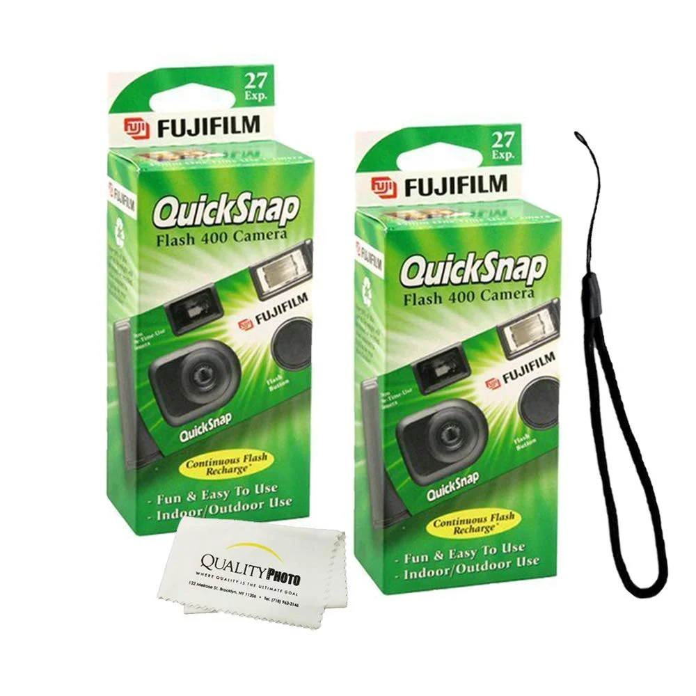  Fujifilm QuickSnap Flash 400 One-Time-Use Camera - 2
