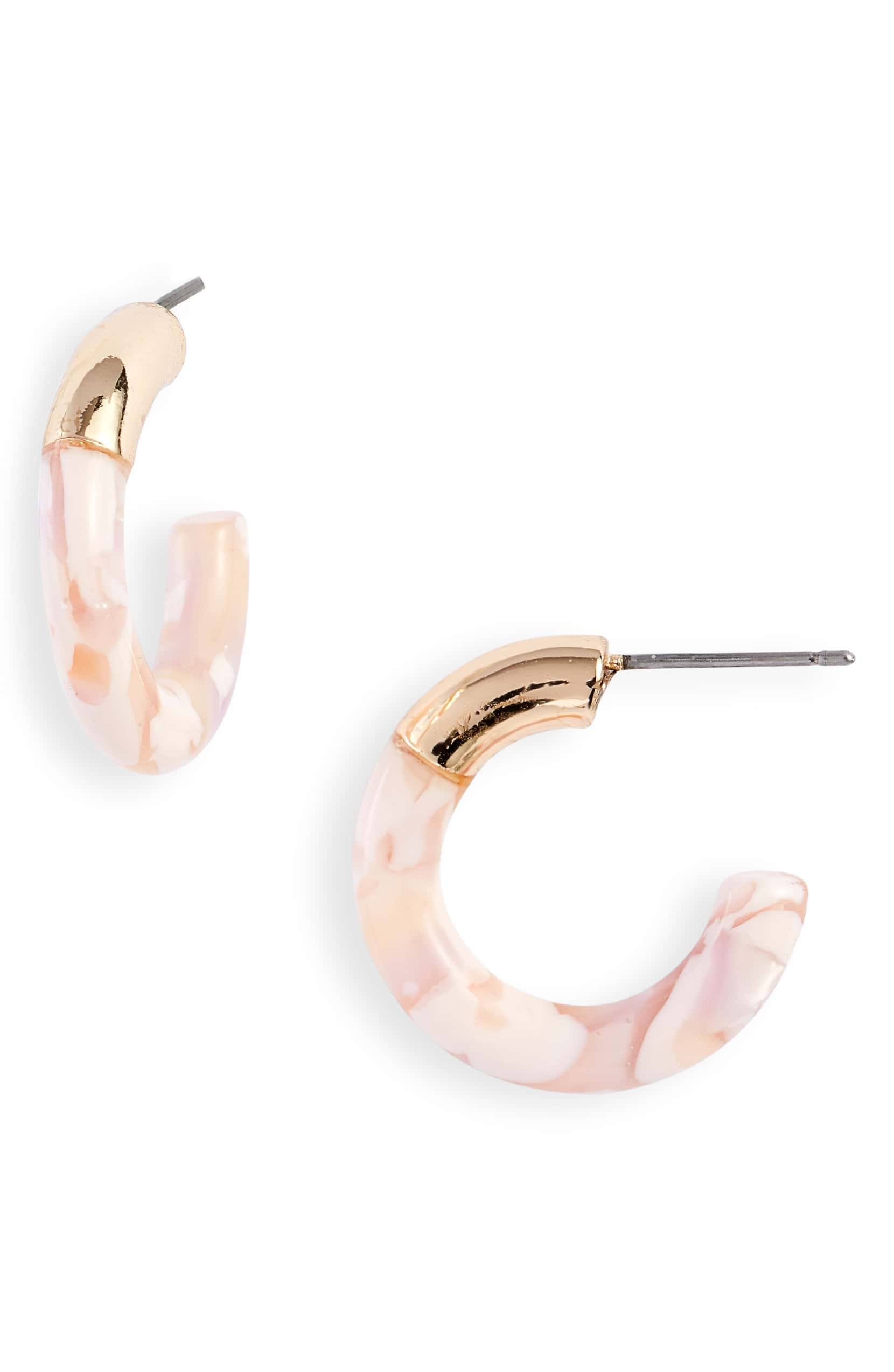 Saks Fifth Avenue Women's 14K Gold Donut Hoop Earrings