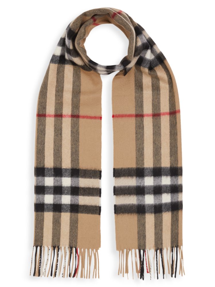 Burberry + The Classic Check Cashmere Scarf