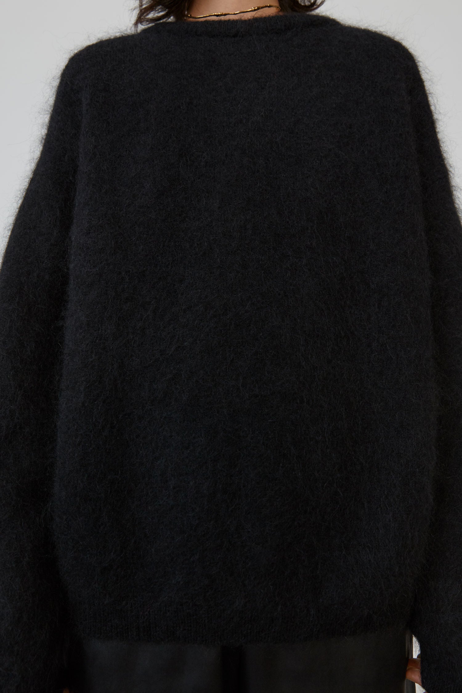 Acne dramatic mohair outlet black