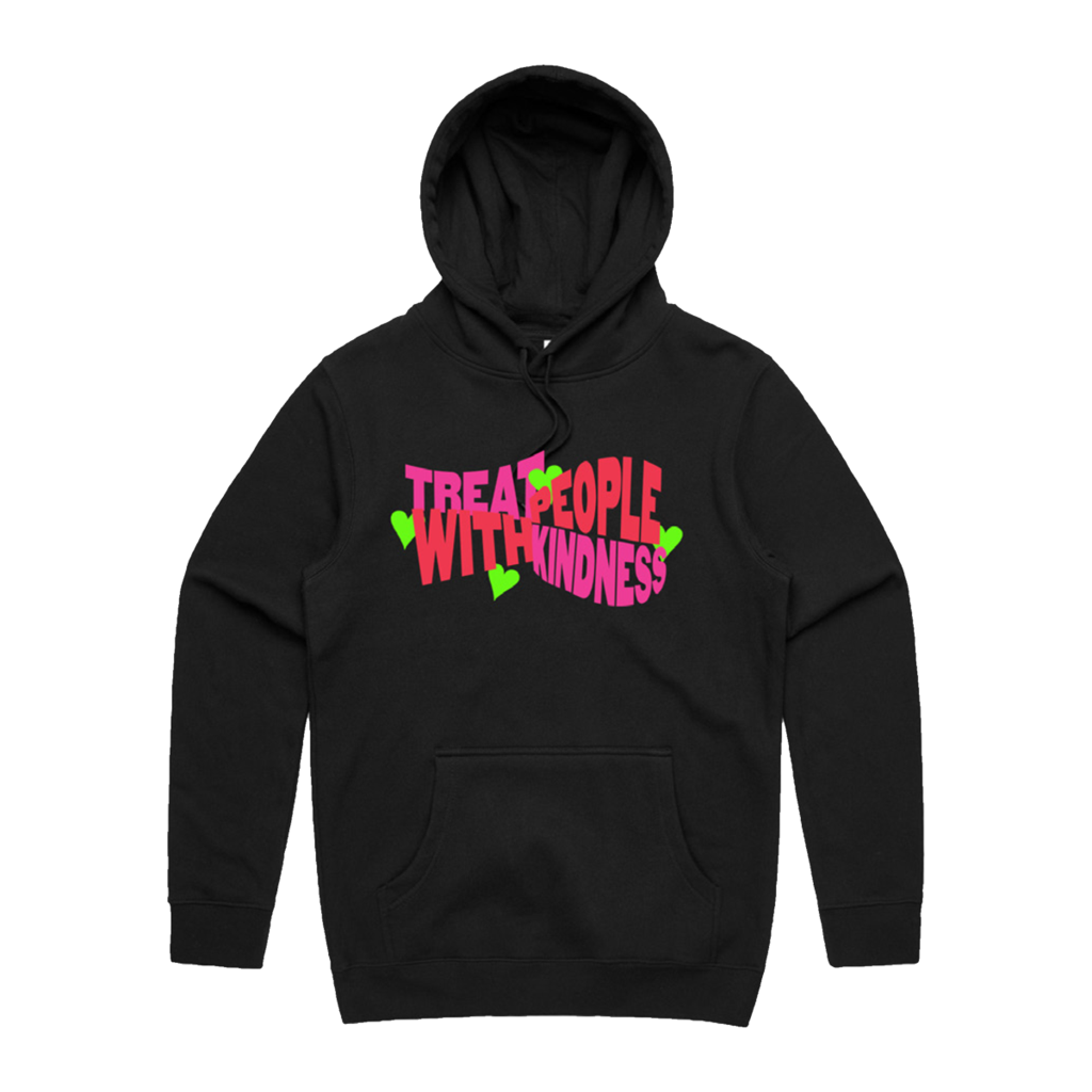 Harry Styles + Treat People With Kindness Puff Ink Hoodie
