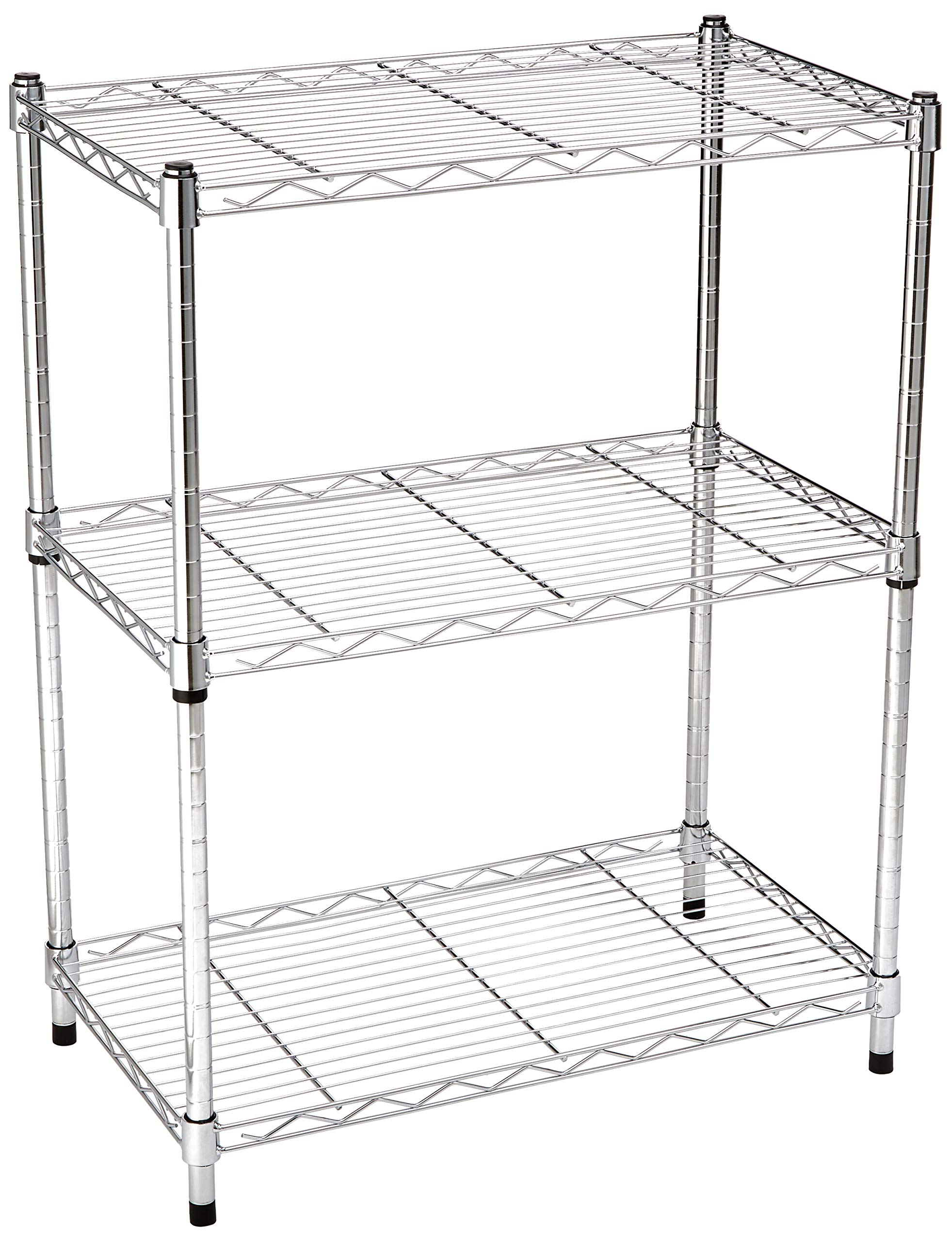 AmazonBasics + 3-Shelf Shelving Storage Unit