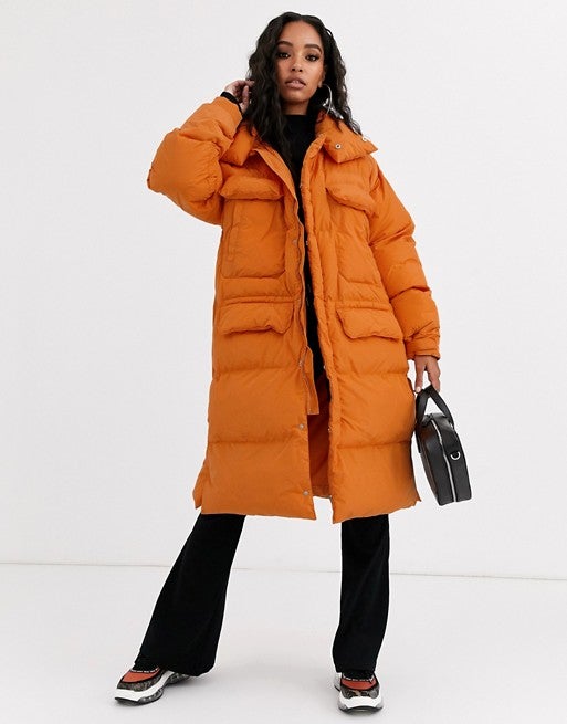 Sixth June + Oversized Longline Padded Coat