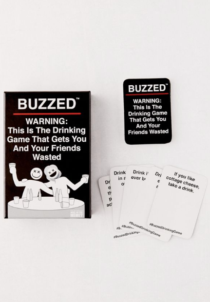 amazon drinking card game buzzed