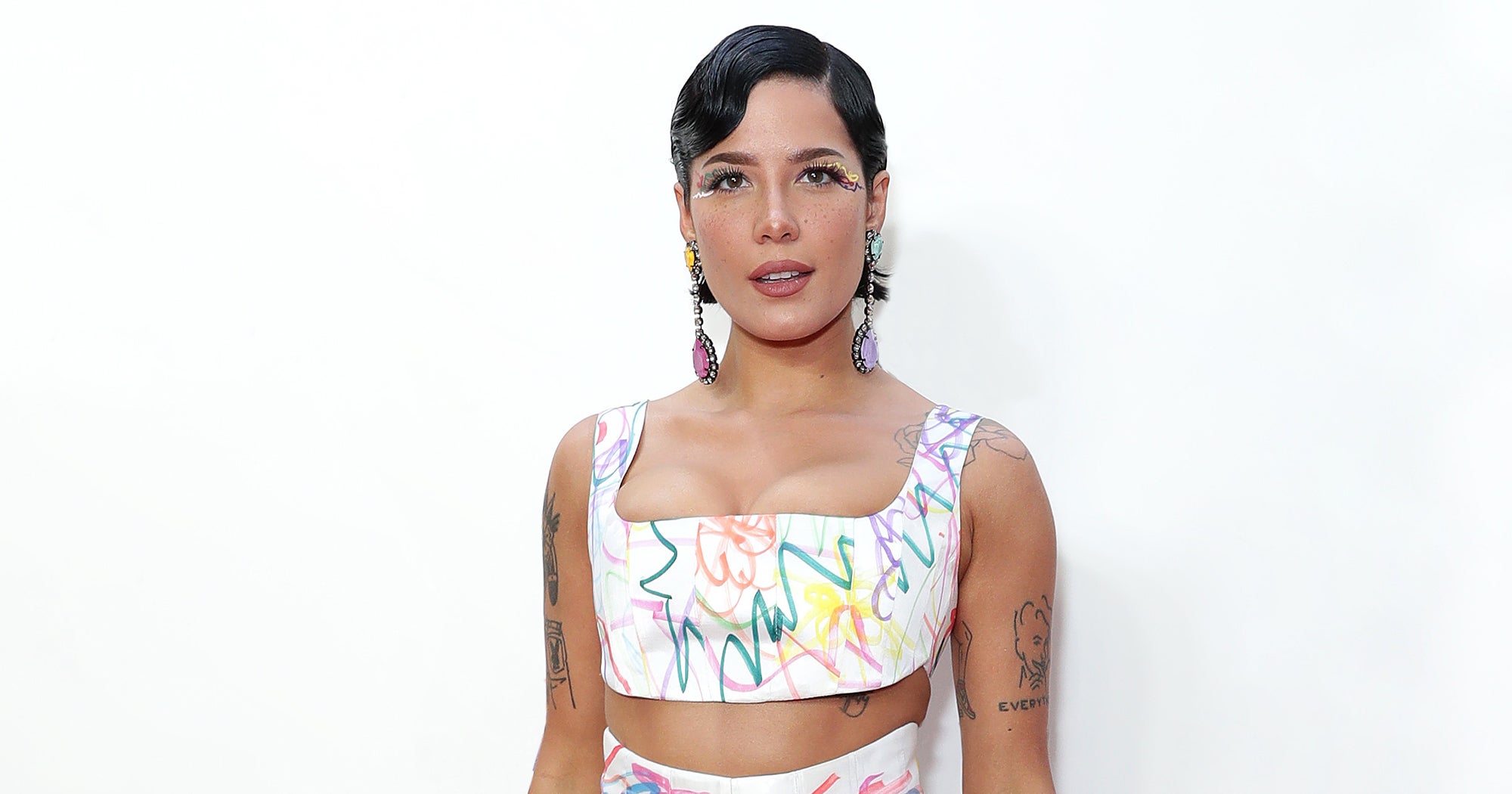 Halsey Debuts Collina Strada Looks On The Red Carpet