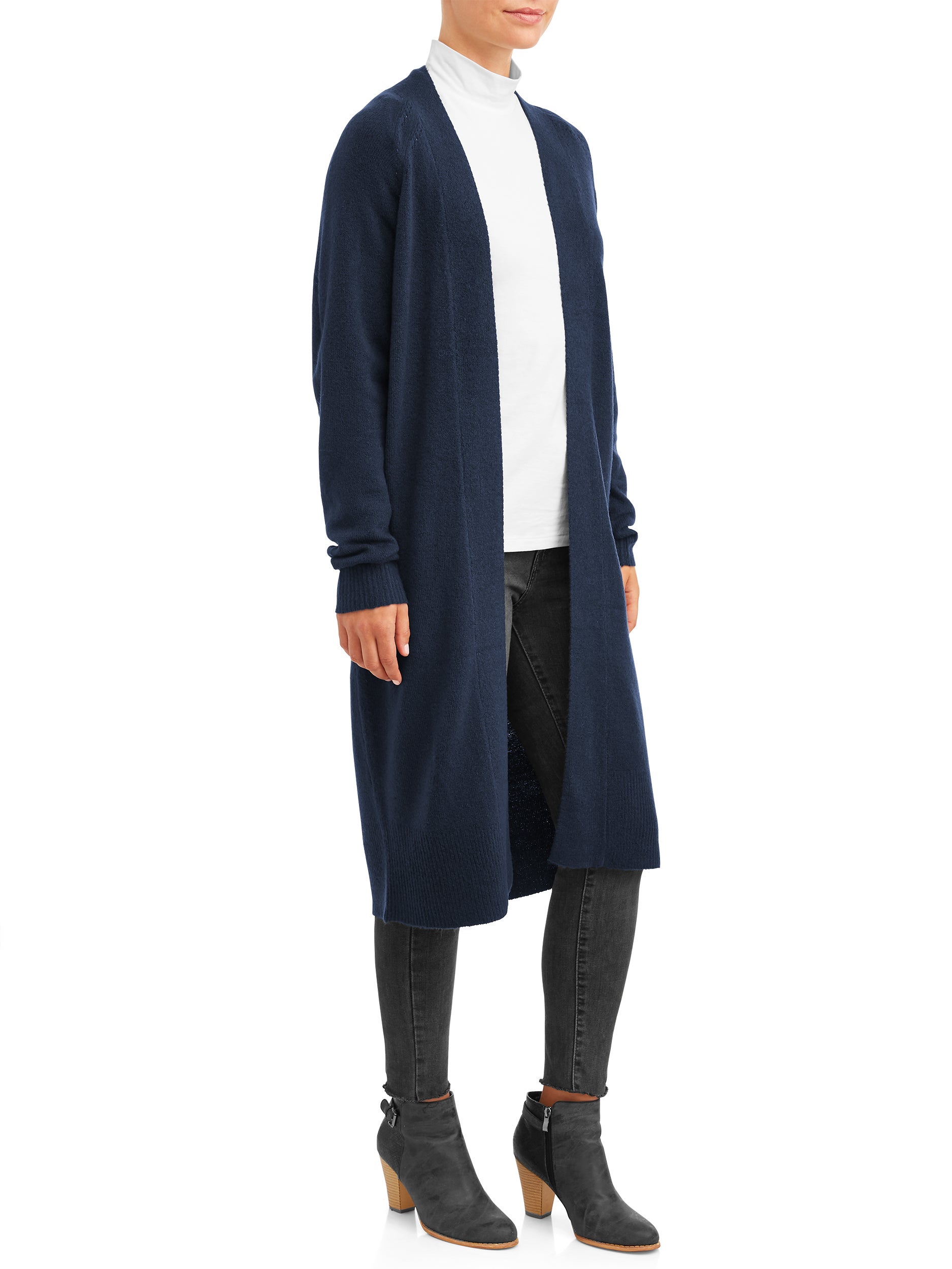 time and tru duster cardigan