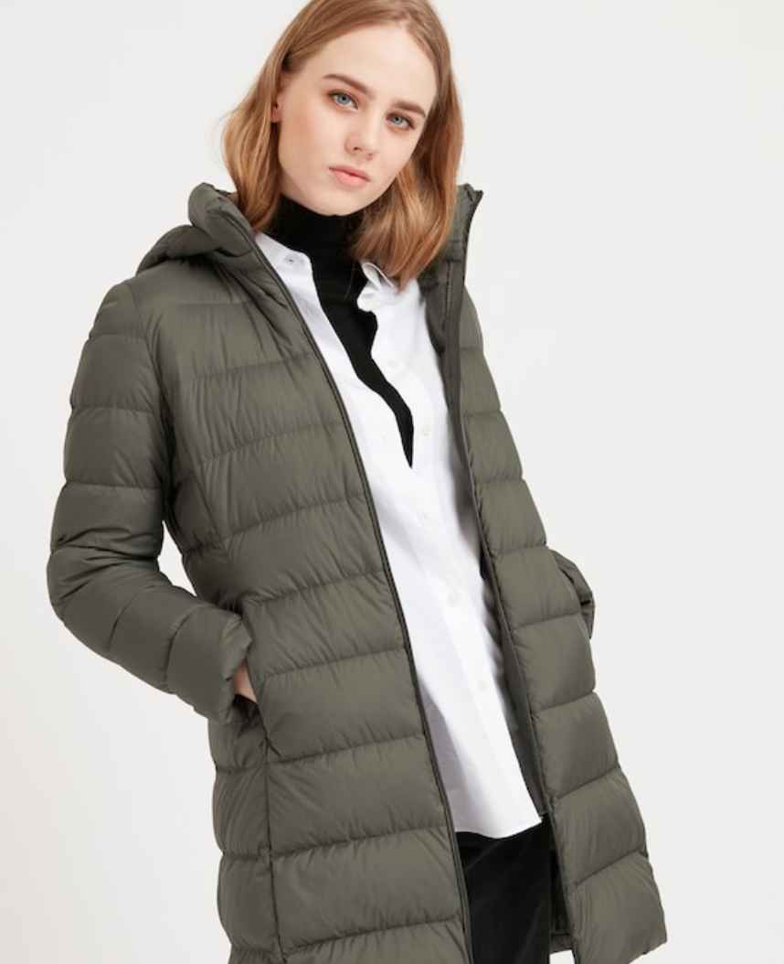 uniqlo ultra light down with hood
