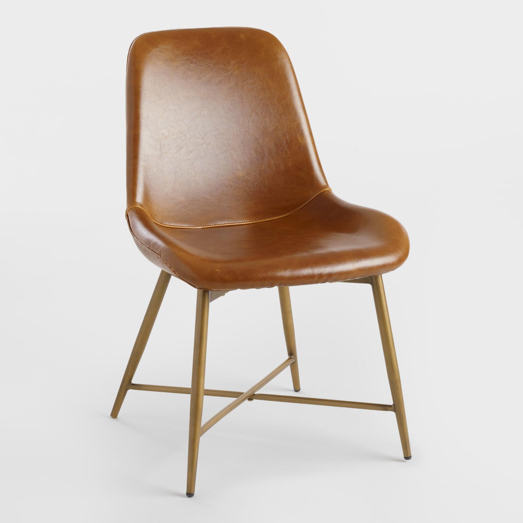 cost plus world market leather chair