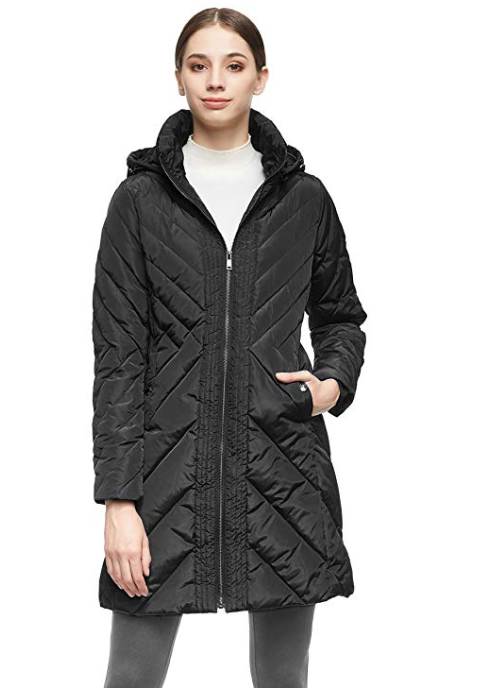 Orolay + Orolay Women’s Down Jacket Winter Removable Hooded Coat
