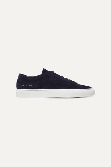 Common Projects + Original Achilles Suede Sneakers