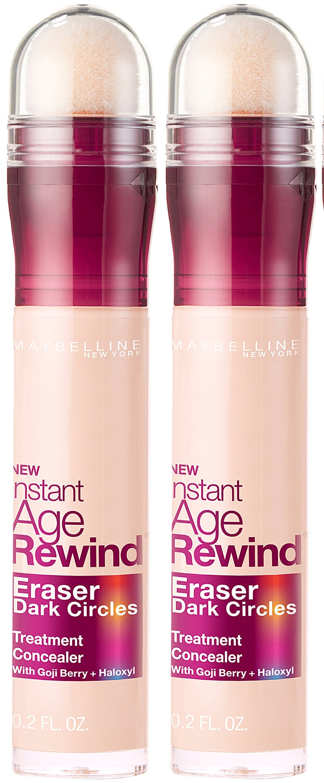 Maybelline Instant Age Rewind Eraser Dark Circles Treatment Multi Use Concealer Pack Of 2