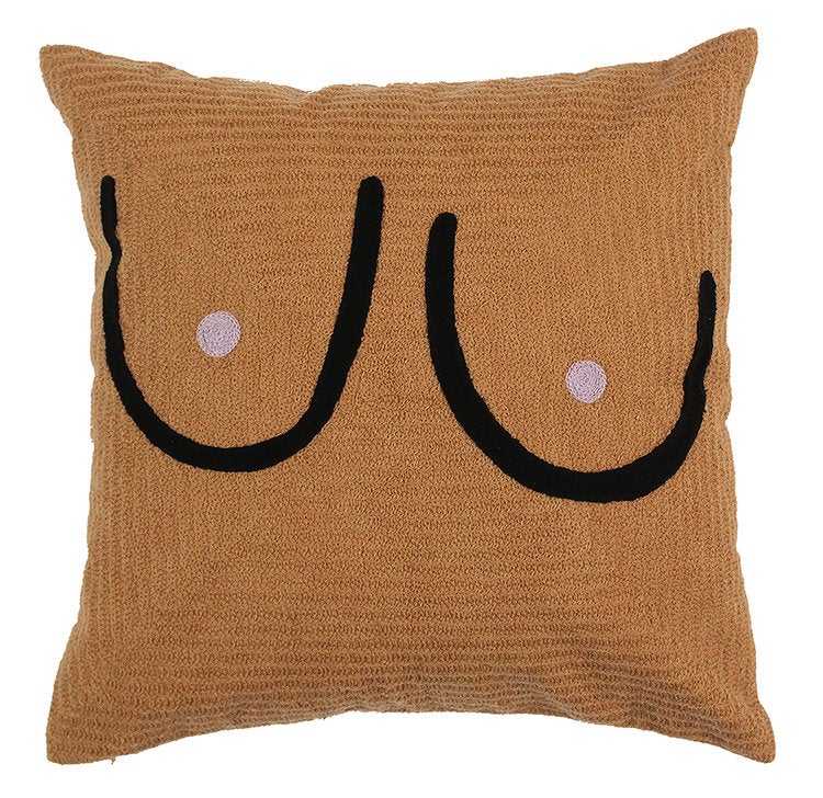 Cold Picnic + Brown Boob Pillow