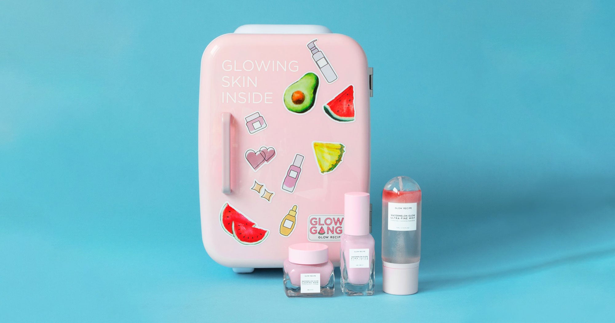 Glow recipe makeup cheapest fridge