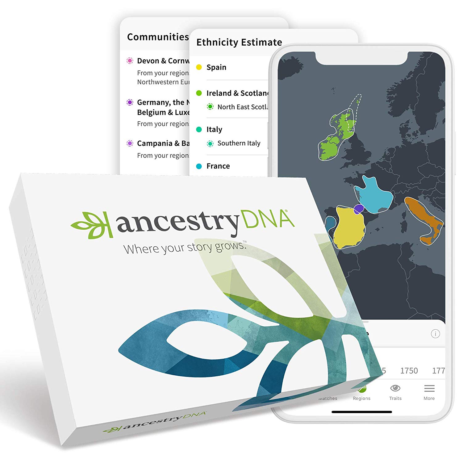 AncestryDNA + Genetic Ethnicity Test