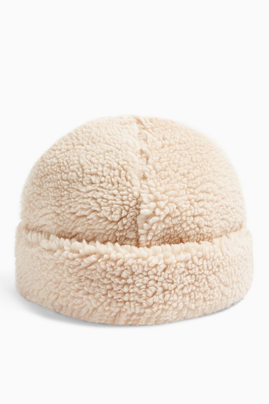 Topshop + Cream Borg Beanie