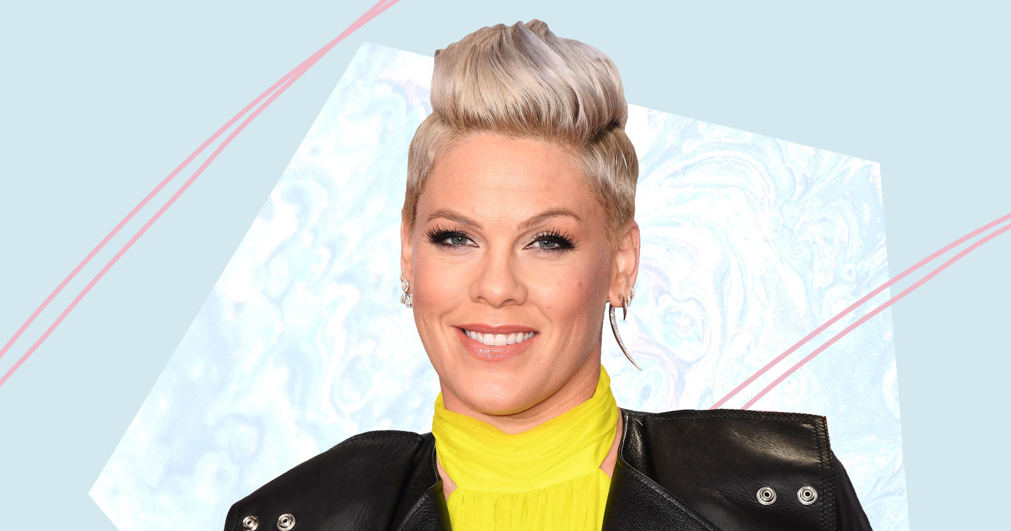  Pink Reveals Shaved Hair Buzz Cut In New Instagram Post