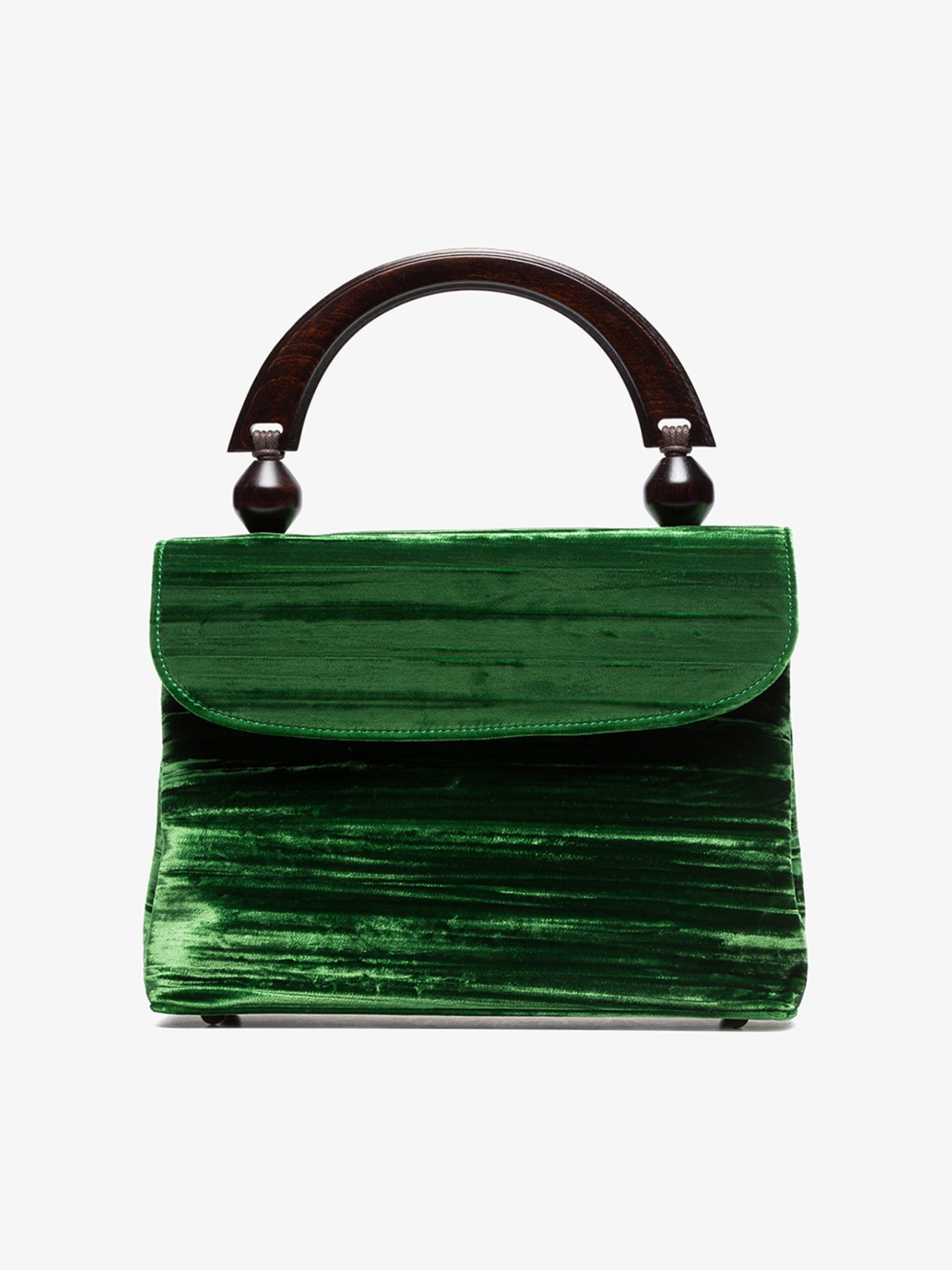 By Far By Far Mini Fiona Velvet Tote Bag