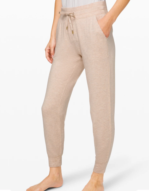 lulu warm down jogger