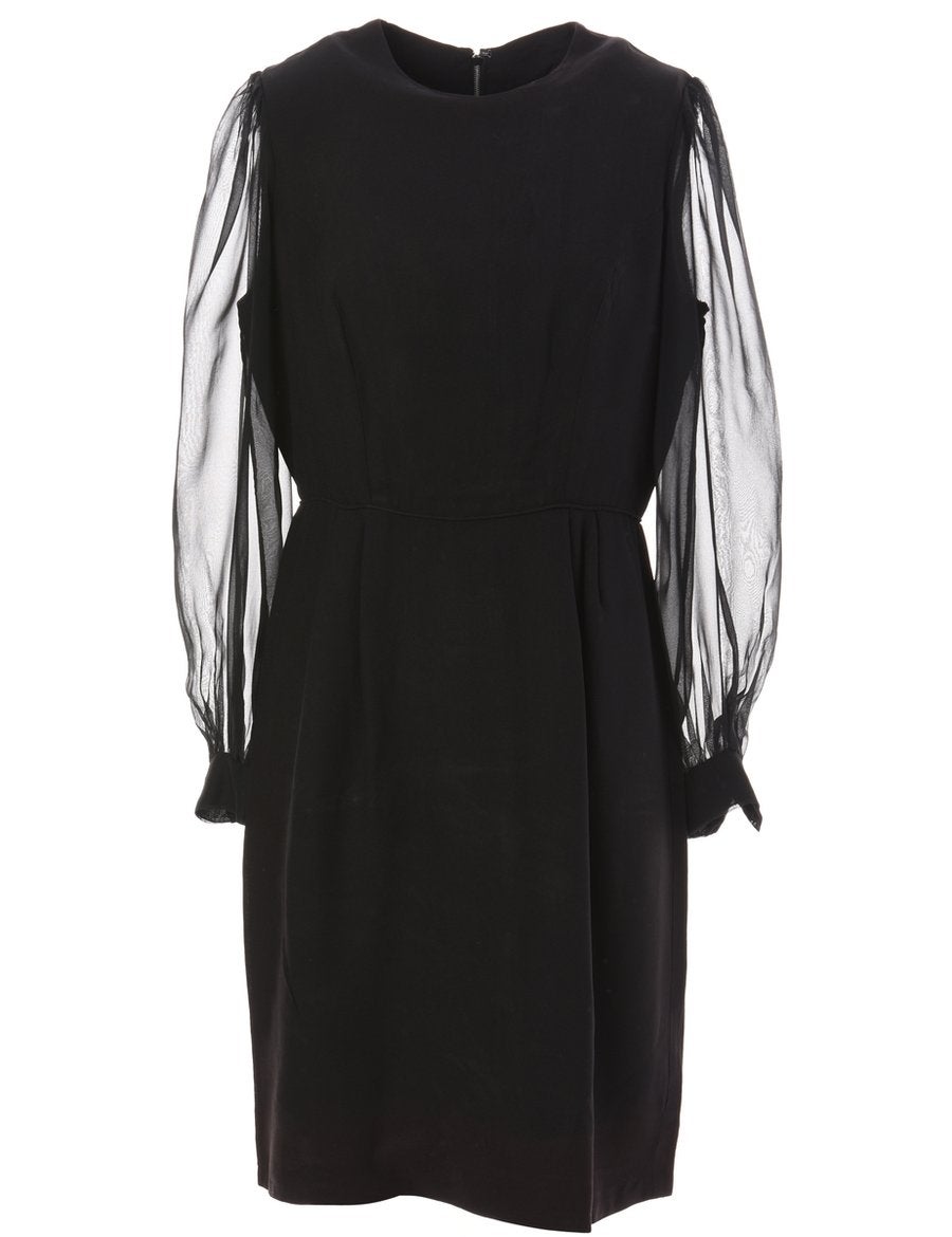 BEYOND RETRO + 1960s Black Dress