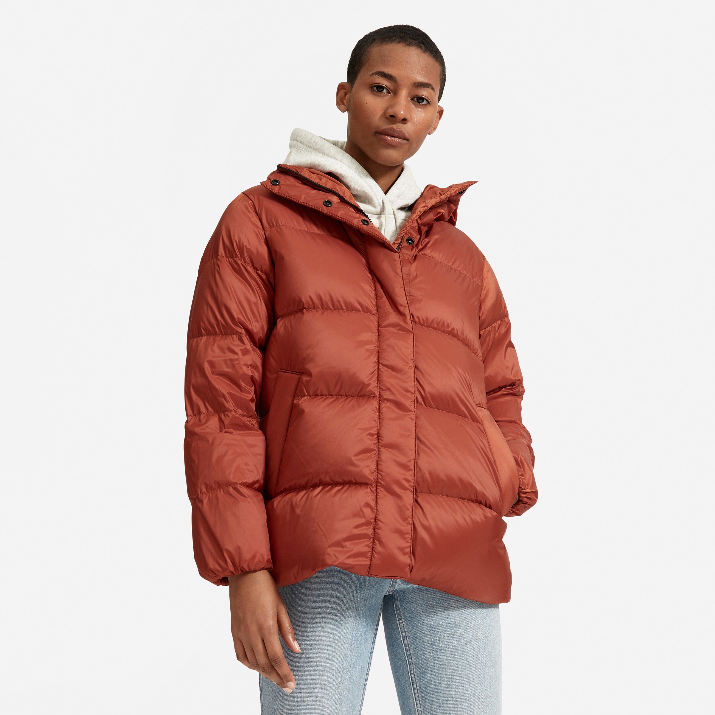 Re puff store down jacket