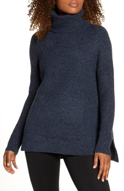 SWEATY BETTY Shakti Wool Blend Turtleneck Sweater