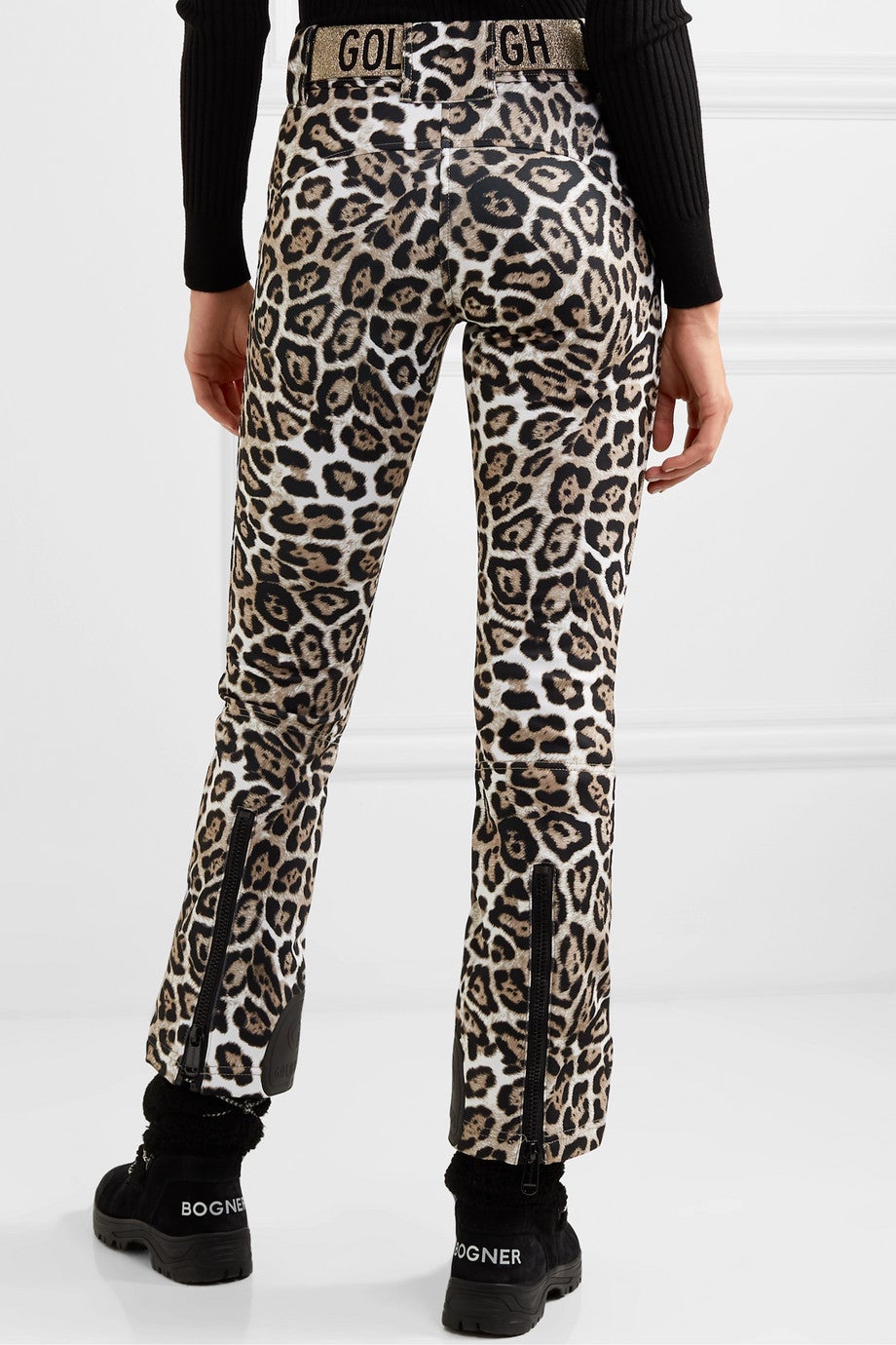 Leopard print sale ski pants