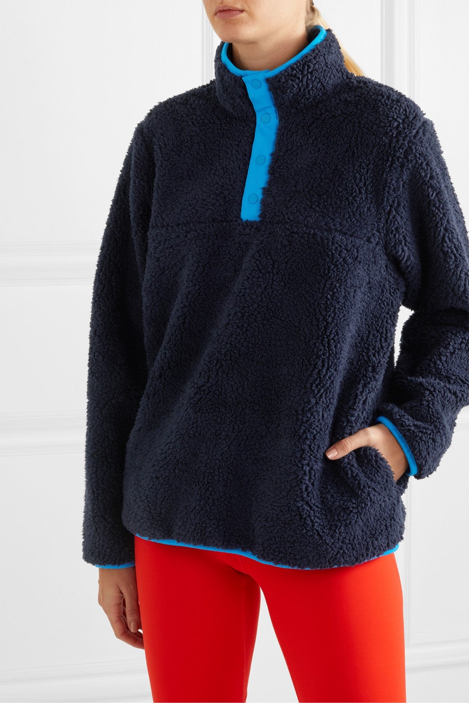 Tory sport clearance sherpa fleece jacket