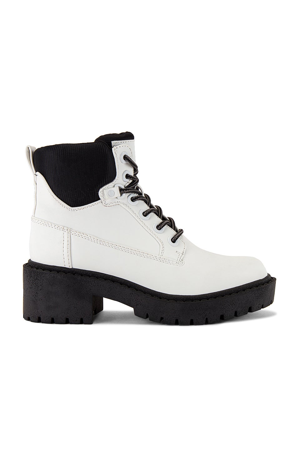 Kendall & Kylie + Weston Boot in White & Black