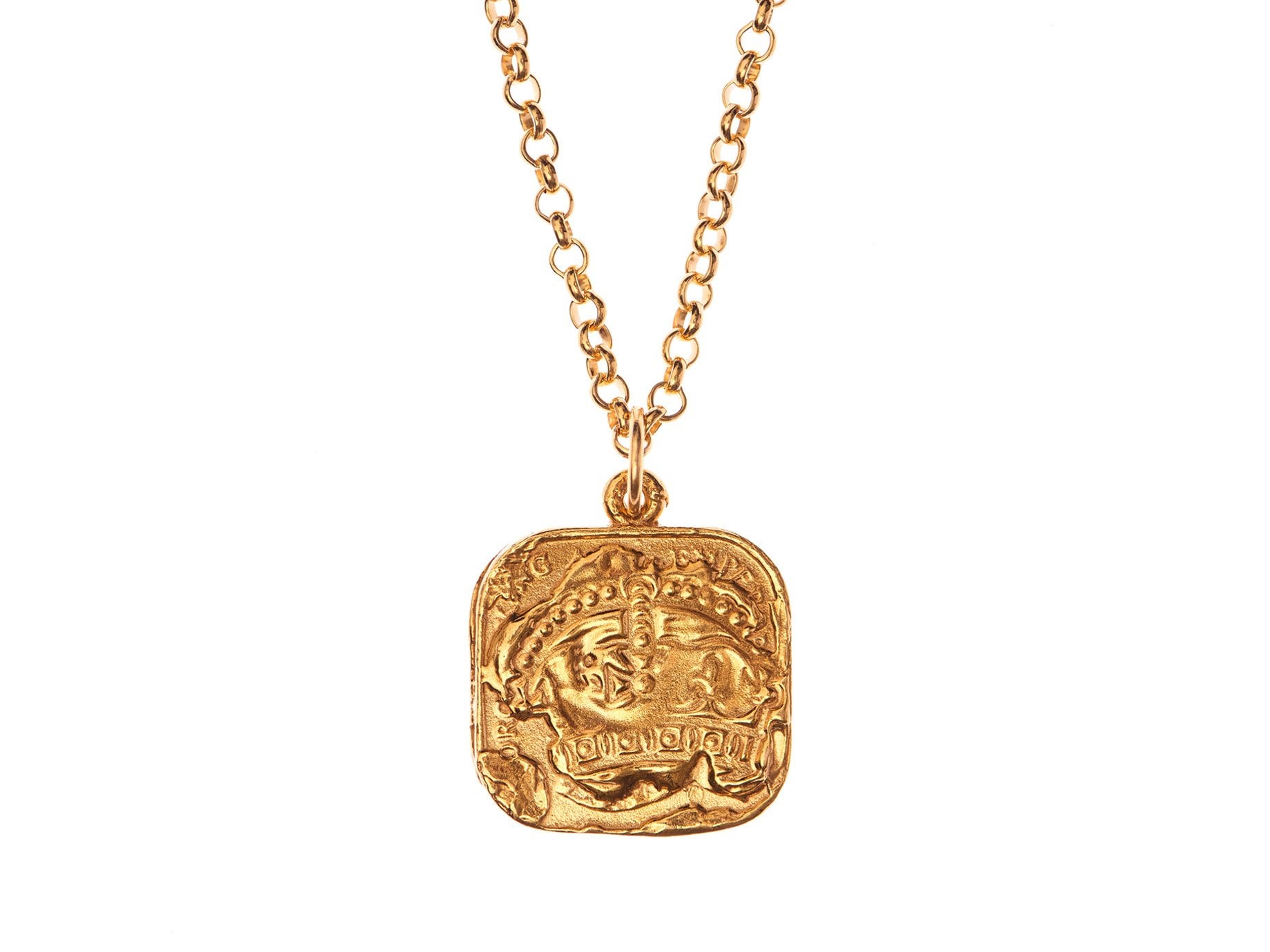 Alighieri coin discount necklace