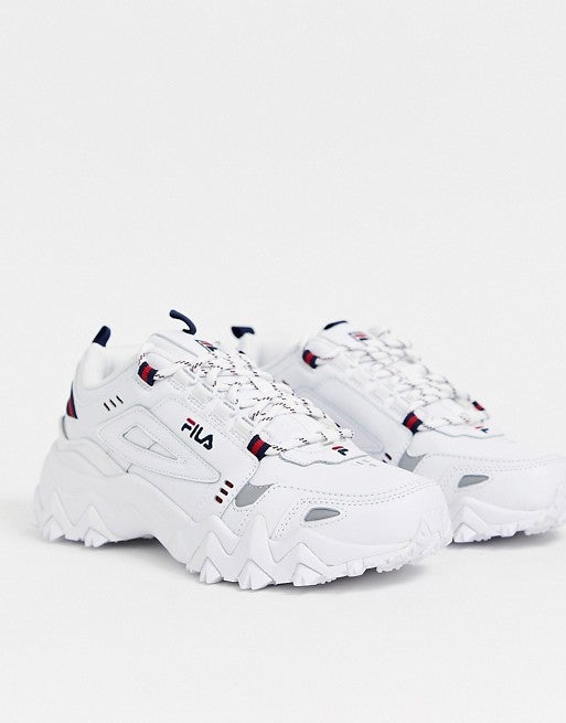 Fila sales alte bianche