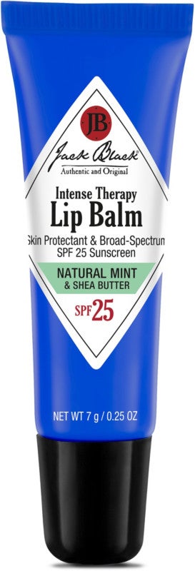 intense therapy lip balm spf 25 jack black