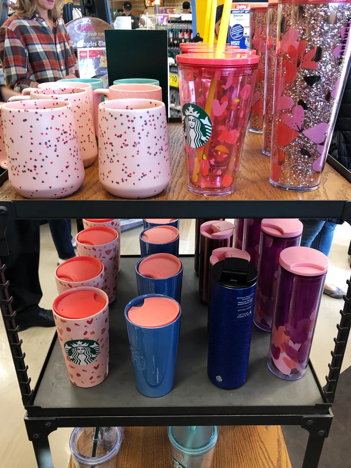 Your First Look at Starbucks' Valentine Cups for 2023 - Let's Eat Cake