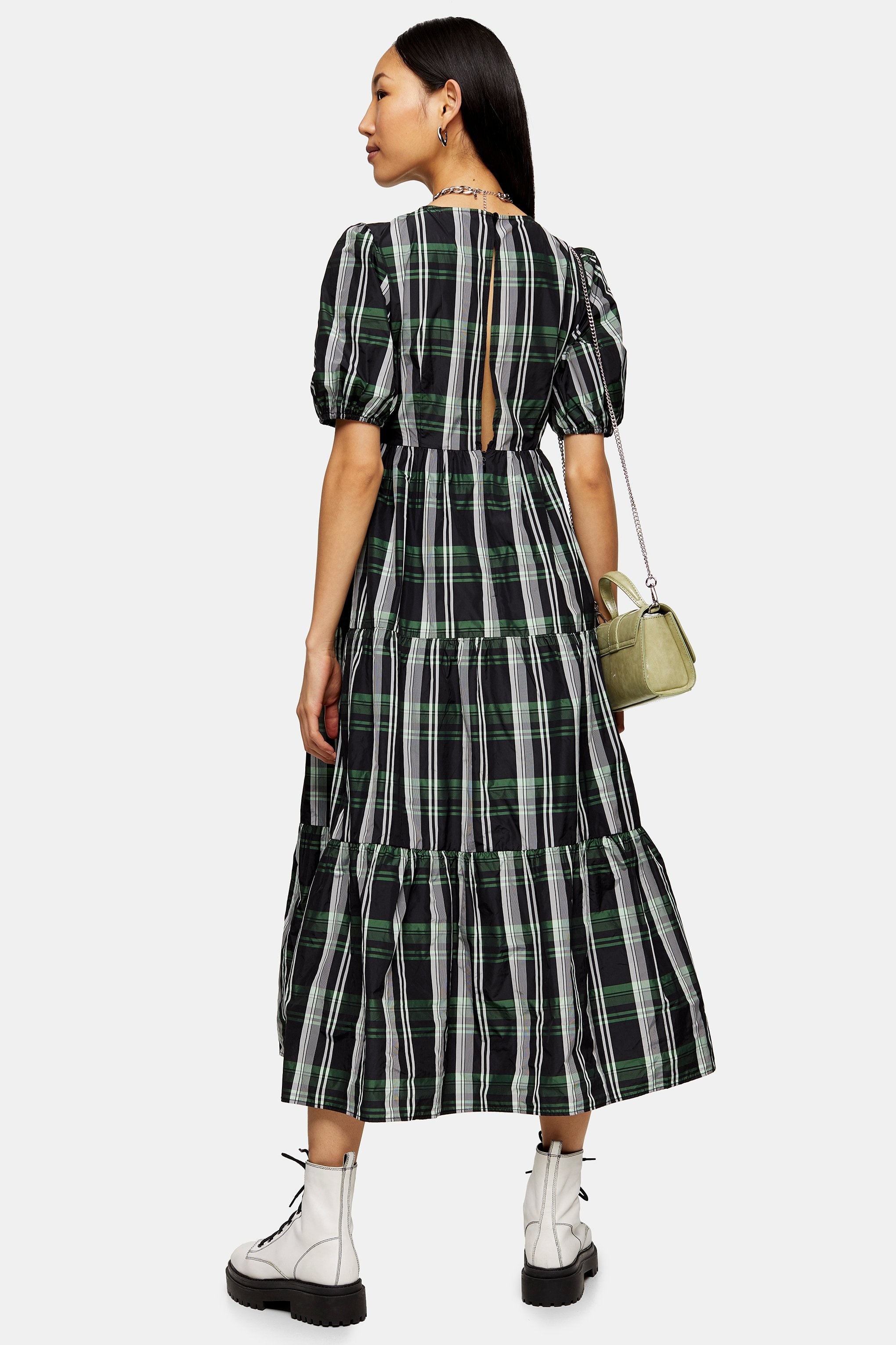 topshop taffeta dress