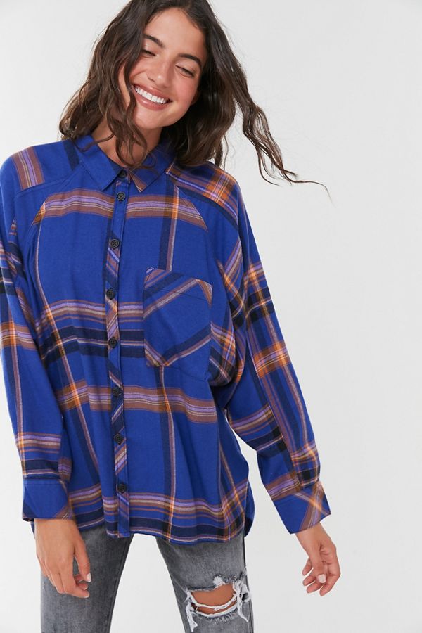 Urban Outfitters + Brendan Drapey Flannel Button-Down Shirt