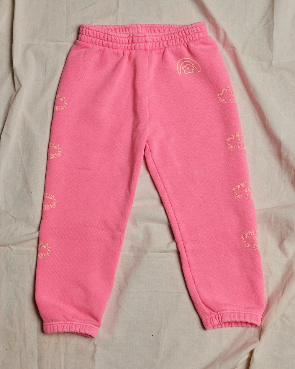 hot pink sweatpants