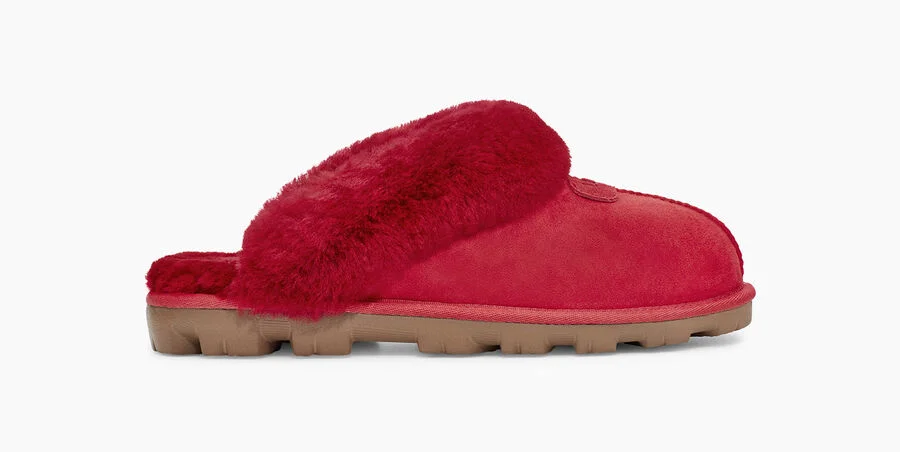 red ugg coquette slippers