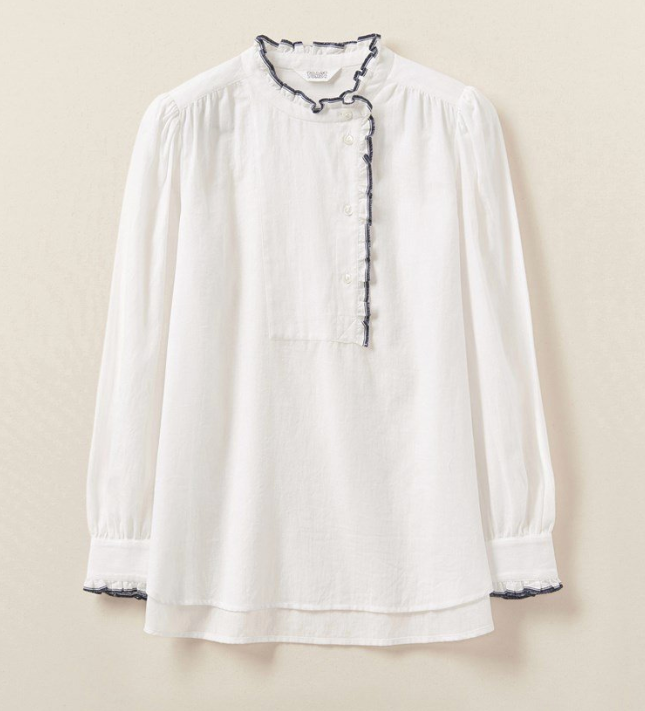 Toast + Cotton Asymmetric Shirt