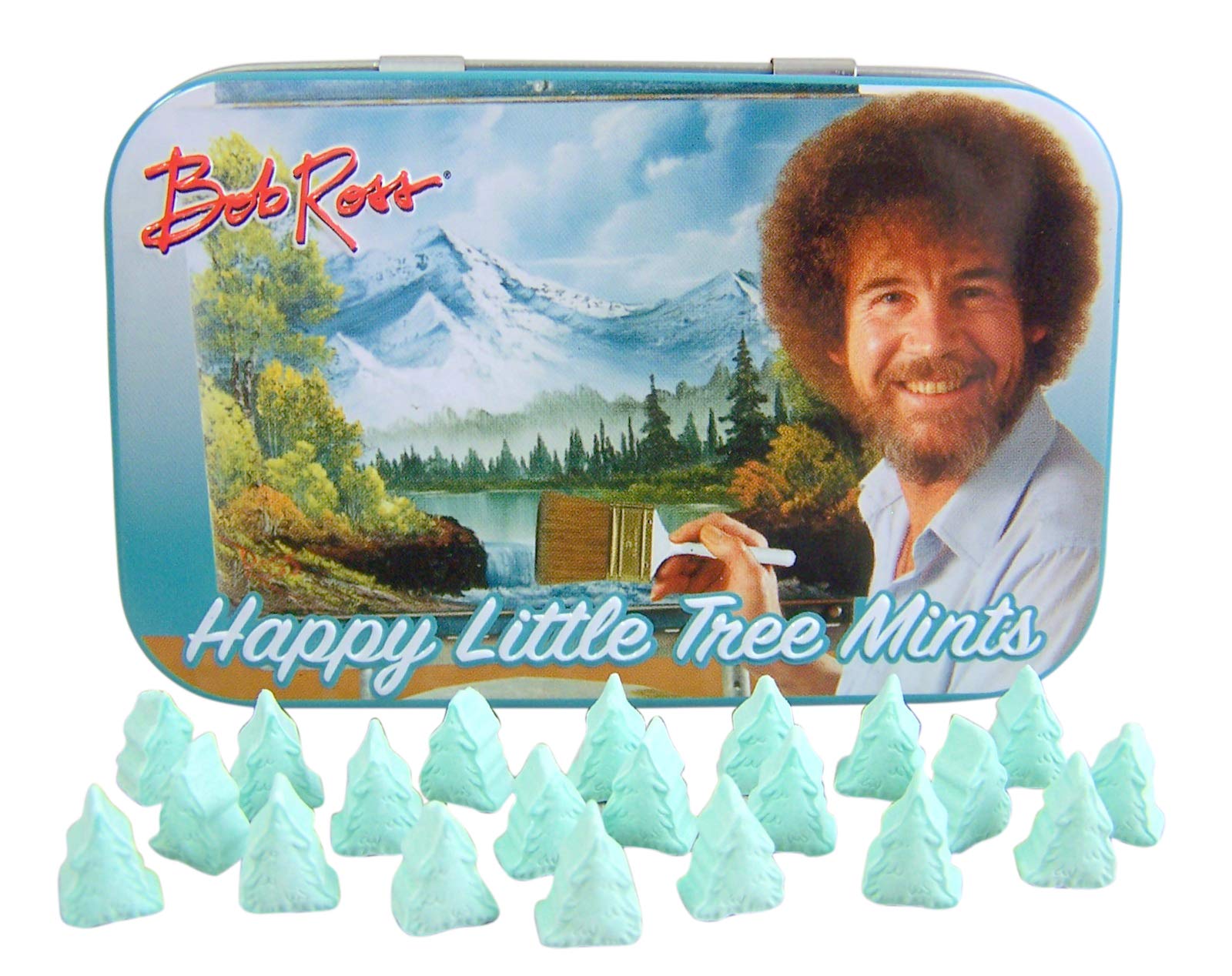 bob ross happy little trees christmas shirt