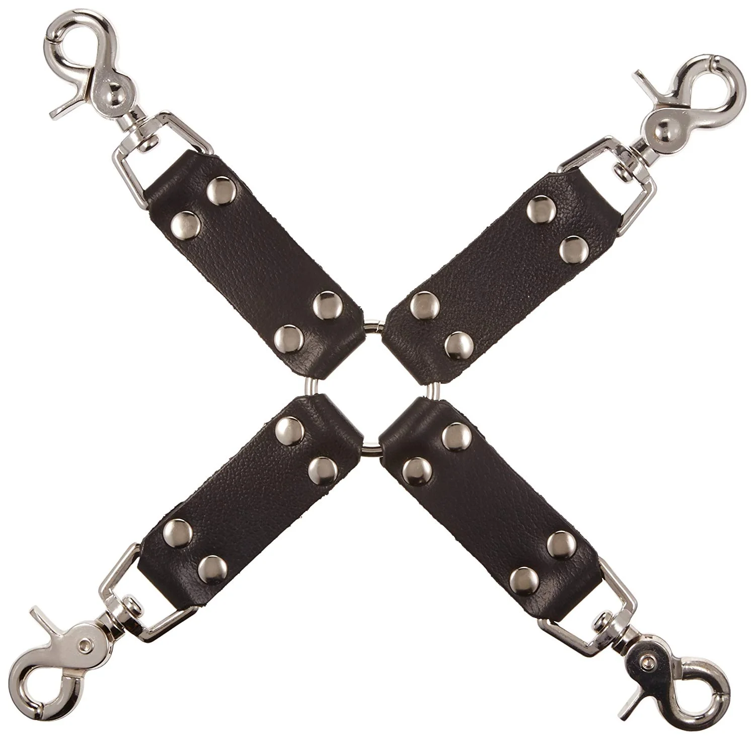 KinkLab Leather Hog Tie Bondage Kit