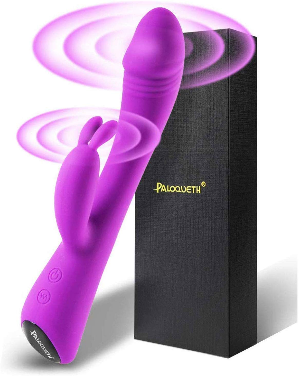 PALOQUETH G Spot Rabbit Vibrator Adult Sex Toy with Bunny Ears