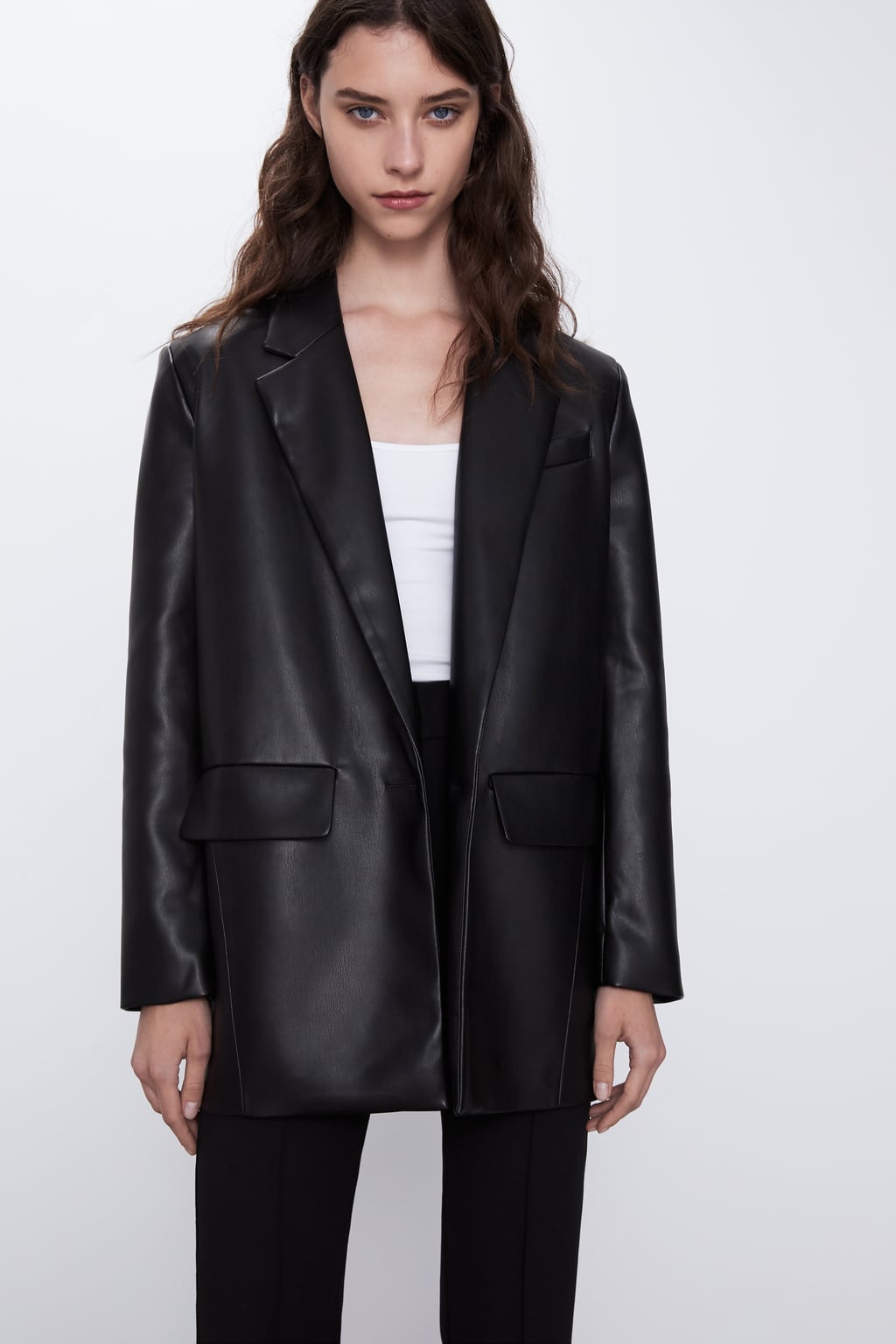 Women's Blazers, Black, Leather & Oversized Blazers